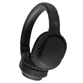 【中古】ag WHP01K ワイヤレス ヘッドホン Bluetooth ノイズキャンセリング ANC マイク付き（ブラック）