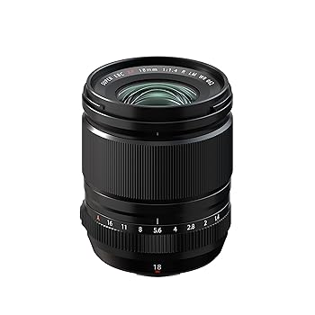 【中古】富士フイルム(FUJIFILM) X 取り替えっこ水晶体 フジノン 単興味の中心 広角 大差しわたし 18粍 F1.4 防塵防滴耐低温 直線的原動機(静音) 絞り輪っか F XF18MMF1.4 R