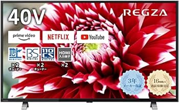 【中古】REGZA 40in 高品位テレビ 液晶テレビ受像機 40V34(B) 法人様押さえる 3年引きうける かっこ良いテレビ受像機（2020年ひな形）