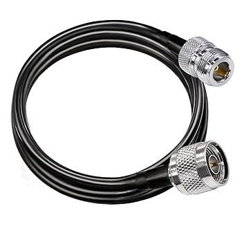 【中古】RG58 N印字機前掛け有線テレビ、6.6フート(2米突) N印字機牡-Nタイプメスコネクタ取りひろげる有線テレビ、無線LANルータ用低損失物N印字機空中線