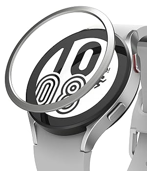 【中古】【Ringke】Galaxy Watch 5 / 4 44mm ケース BEZEL STYLING 変色防止 耐衝撃 超薄型 保護ケース ステンレス製 メタリック ギャラクシーウォッチ 5