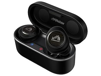 【中古】JVCケンウッド Victor HA-FW1000T ワイヤレスイヤホン Bluetooth ノイズキャンセリング WOODつづき物 最大限度27h生まれ変わり 外音摂取すること 木の振りまわす板やとい入れる ヘッドホン・イヤホン-オーディオ
