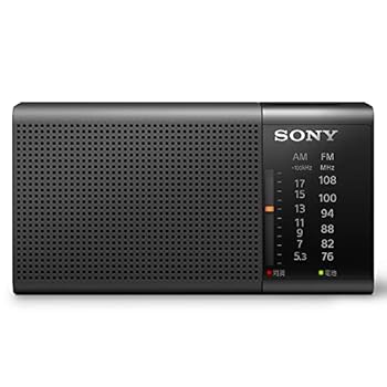 【中古】ソニー ハンディーポータブルラジオ ICF-P37 : FM/AM/ワイドFM対応 横置き型/ロングバッテリー/電気的チューニング ブラック ICF-P37 BC