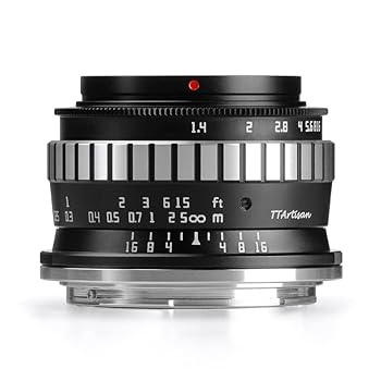 【中古】TTArtisan 23粍 f/1.4 C Zマウント ニコンZ APS-C 黒いこと×しろがね色 水晶体 銘匠光学