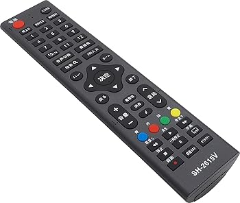 【中古】(非常に良い)オーディオファン シャープ(SHARP)液晶テレビ専用 リモコン 設定不要 スグに使える (単4電池2本 別売) SH-2615V