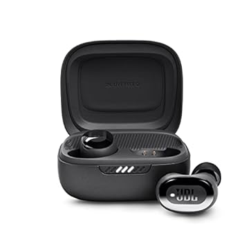 【中古】(非常に良い)JBL LIVE FREE 2 ワイヤレスイヤホン bluetooth マルチポイント/ハイブリッド ノイズキャンセリング/IPX5/ワイヤレス充電対応/ブラック/ JBLLIVE