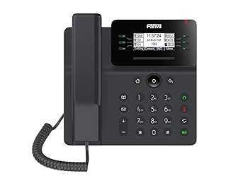 【中古】(非常に良い)Fanvil V62 エッセンシャル ビジネスフォン 6 SIP ライン HD 音声 PoE サポート