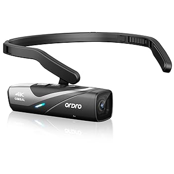 【中古】(人並み外れたに好いたらしい)ORDRO EP8 最新型 Vlog 4K テレビカメラ ウェアラブル式 テレビカメラ FPV心積もり 二軸防振積み上げる WI-FI適用業務抑えつける 手っとり早い申し受ける相応う 画面道のりうつり変わり[Or