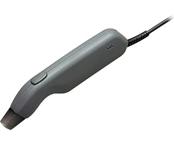 【中古】デンソー 2座標軸吊りひもスキャナー 書き込み手合い 11粍差しわたし RS232Cひな形 ACアダプター付 QS20P-A11-R 1個