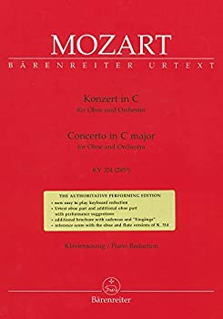 【中古】ヴォルフガング・アマデウス・モーツァルト : オーボエ協奏曲 ハ長調 K.314 (オーボエ、ピアノ) ベーレンライター出版