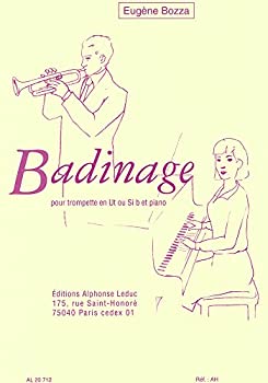 【中古】ボザ : バディナーゼ (トランペット、ピアノ) ルデュック出版