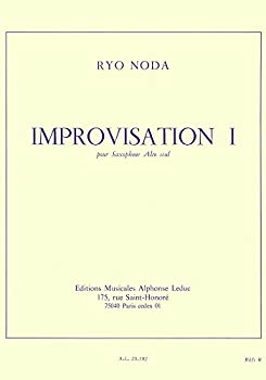 【中古】(非常に良い)野田燎 : 即興 1 (サクソフォンソロ) ルデュック出版｜IINEX