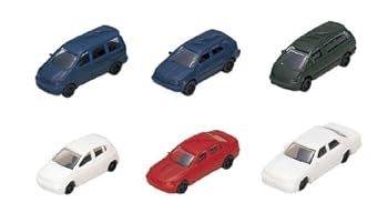 【中古】KATO Nゲージ 乗用車セット1 90年代 トヨタ車6台入 23-505 鉄道模型用品