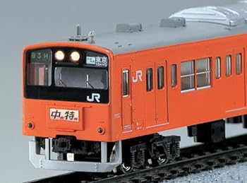 【中古】KATO Nゲージ 201系 中央線色 増結 4両セット 10-374 鉄道模型 電車