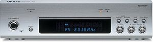 【中古】ONKYO INTEC275 FMステレオ/AMラジオ受信機 T-433(S) /しろがね色