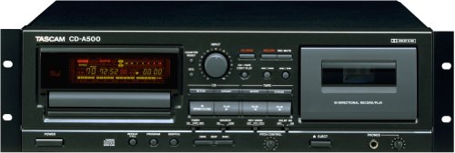 【中古】(非常に良い)TASCAM CDプレーヤー／カセットデッキ CD-A500｜IINEX