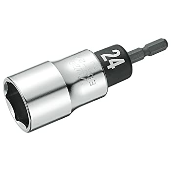 【中古】【人並み外れたに好いたらしい】いの一番 (TOP) 電動せん孔機用 アルファソケット 対辺24 全長95 18V 軸一元管理印字機 EDX-24
