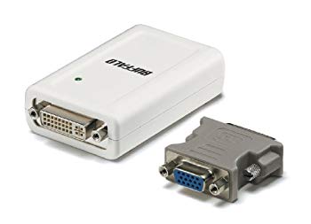 【中古】【非常に良い】BUFFALO USB2.0用 ディスプレイ増設アダプター GX-DVI/U2B wgteh8f|IINEX