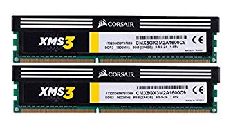 【中古】【非常に良い】CORSAIR XMS Series デスクトップ用 DDR3 メモリー8GB (2GB&times;4枚組) CMX4GX3M2A1600C9 wgteh8f｜IINEX