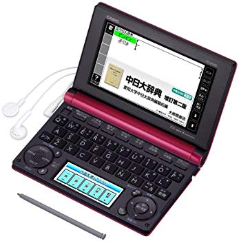 【中古】【非常に良い】CASIO Ex-word 電子辞書 中国語モデル XD-B7300 レッド XD-B7300RD wgteh8f｜IINEX