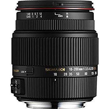 【中古】SIGMA 高倍率ズームレンズ 18-200mm F3.5-6.3IIDC OS HSM キヤノン用 APS-C専用 g6bh9ry｜IINEX 27,117円