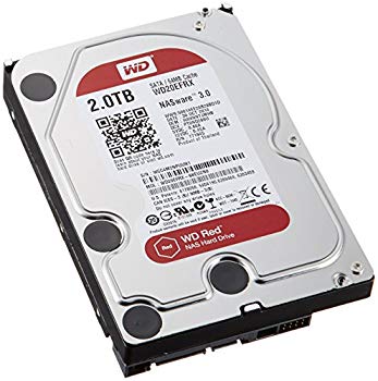 【中古】WD HDD 内蔵ハードディスク 3.5インチ 2TB WD Red NAS用 WD20EFRX SATA3.0 5400rpm 3年保証 i8my1cf|IINEX