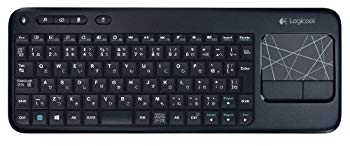【中古】【非常に良い】Logicool ロジクール ワイヤレス タッチキーボード K400r ブラック i8my1cf|IINEX