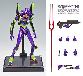 【中古】【非常に良い】RIOBOT CREATION エヴァンゲリオン初号機 メタリックカラー|IINEX