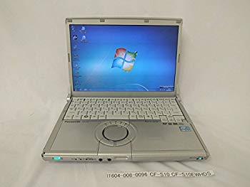 【中古】【中古】 Panasonic Let\u0027s note S10(CF-S10EWHDS) i5 2540M(2.6GHz) 記憶装置4GB DVDSM 無線電話 64Win7 DtoD有 9jupf8b