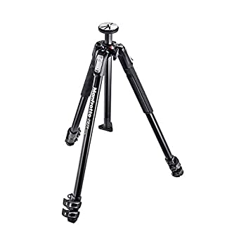 【中古】Manfrotto マンフロット カメラ 三脚 MT190X3 190X 3 Section Aluminum Tripod (Black)｜IINEX