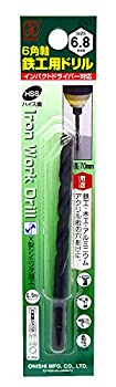 【中古】【人並み外れたに好いたらしい】大西産業 6角軸鉄工用せん孔機(NO.20E) 6.8粍 (金属元素・金細工職人)