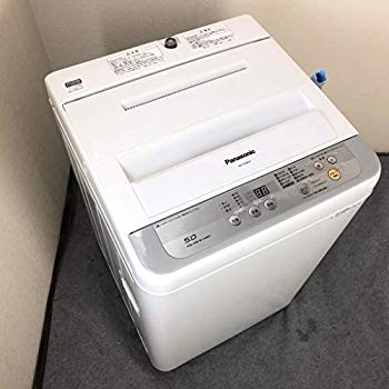 【中古】【非常に良い】NA-F50B10-S パナソニック 全自動洗濯機5kg シルバー dwos6rj|IINEX