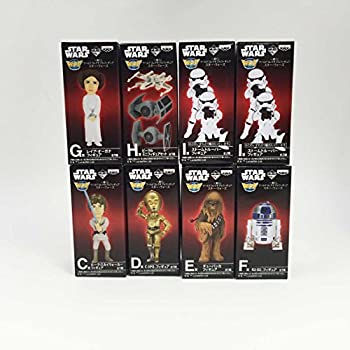 【中古】【非常に良い】一番くじ ワールドコレクタブルフィギュア スター・ウォーズ C賞?I賞　フィギュア　８種セット｜IINEX