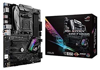 【中古】【非常に良い】ASUS AMD B350搭載 マザーボード AM4 Socket対応 STRIX B350-F GAMING 【ATX】 n5ksbvb｜IINEX