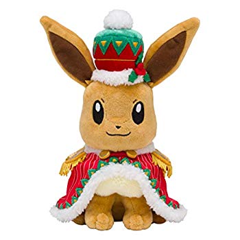 【中古】【非常に良い】ポケモンセンターオリジナル ぬいぐるみ クリスマス2018 イーブイ mxn26g8|IINEX