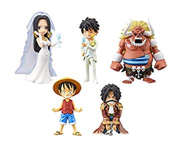 【中古】ワンピース ワールドコレクタブルフィギュア トレジャーラリー タイトー限定 ロジャーver. 全5種セット mxn26g8|IINEX