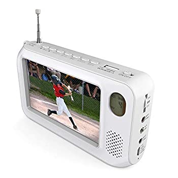 【中古】【2021アップグレード 】TLAXCAポータブルテレビ ワンセグテレビ 4.3インチ FM/AMラジオ機能搭載携帯テレビ エコラジテレビ 防災テレビ 手回し充｜IINEX