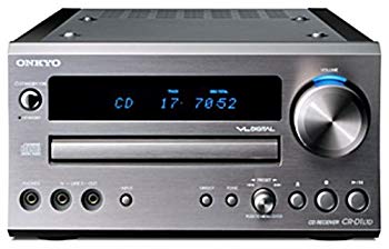 【中古】【非常に良い】ONKYO CD/FMチューナーアンプ チタン CR-D1LTD(H) 6g7v4d0|IINEX