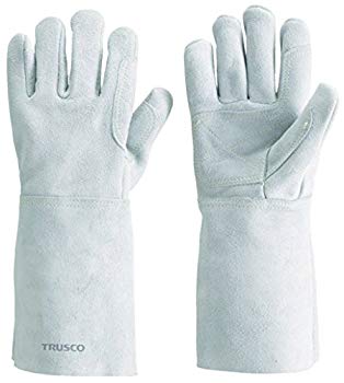 【中古】【人並み外れたに好いたらしい】TRUSCO(トラスコ) ケブラー糸当てはめる溶接グローブ 5本指 裏綿付 KEVY-T5 z2zed1b