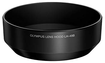 【中古】【非常に良い】OLYMPUS 単焦点レンズ M.ZUIKO DIGITAL 25mm用 レンズフード ブラック LH-49B BLK 9jupf8b｜IINEX