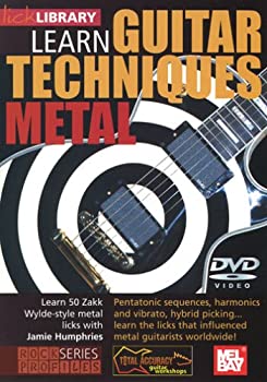 【中古】【非常に良い】Learn Guitar Techniques: Metal [DVD]｜IINEX