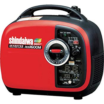 【中古】【非常に良い】やまびこ産業機械 新ダイワ インバータ発電機(防音型) IEG1600M-Y g6bh9ry｜IINEX
