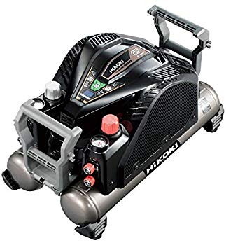 【中古】【非常に良い】HiKOKI(ハイコーキ) 旧日立工機 釘打機用エアコンプレッサ タンク容量12L タンク内圧45気圧 高圧/一般圧対応 セキュリティ機能付き EC1445H3 z2zed1b|IINEX