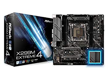 【中古】ASRock Intel X299チップセット搭載 Micro ATXマザーボード X299M Extreme4 z2zed1b|IINEX