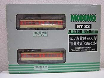 【中古】【非常に良い】Nゲージ NT23 江ノ島電鉄600型 赤電塗装 2輌セット tf8su2k｜IINEX