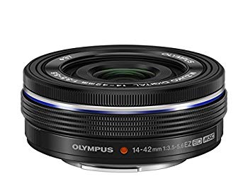 【中古】【非常に良い】OLYMPUS 電動式パンケーキズームレンズ M.ZUIKO DIGITAL ED 14-42mm F3.5-5.6 EZ BLK 9jupf8b|IINEX