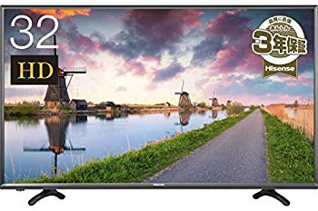 【中古】【非常に良い】ハイセンス 32V型 液晶 テレビ HJ32K3121 ハイビジョン 外付けHDD裏番組録画対応 2017年モデル dwos6rj|IINEX