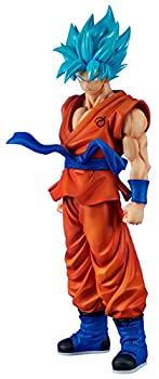 【中古】ギガンティックシリーズ ドラゴンボール超 SSGSS (スーパーサイヤ人ゴッドスーパーサイヤ人) 孫悟空 全高約470mm PVC製 塗装済み 完成品 フィギ｜IINEX