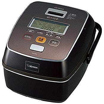 【中古】象印 炊飯器 極め羽釜 鉄器コート 5.5合炊き プライムブラウン NW-AB10-TZ n5ksbvb|IINEX