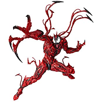 【中古】figure complex AMAZING YAMAGUCHI Carnage カーネイジ 約155mm ABS&PVC製 塗装済みアクションフィギュア リボルテック|IINEX